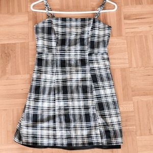 Plaid Mini dress forever 21